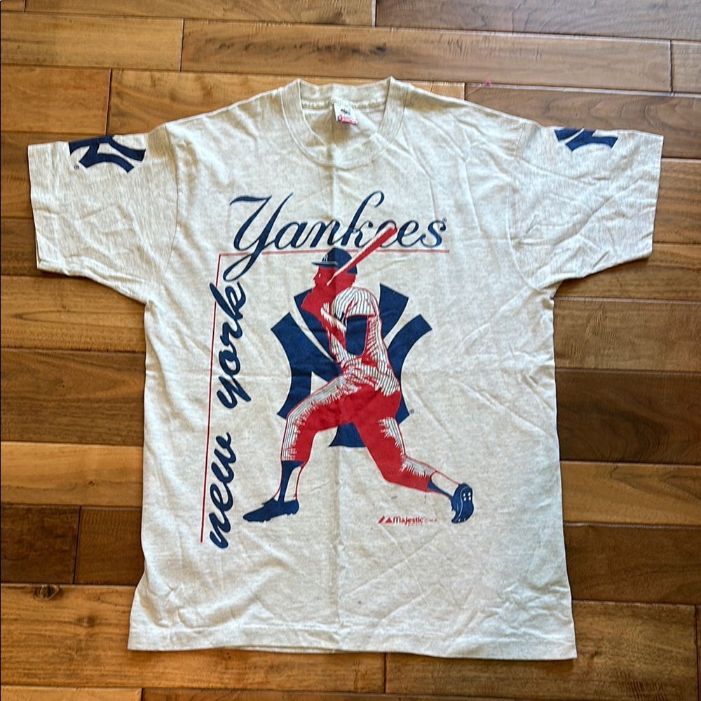 Vtg Majestic New York Yankees T